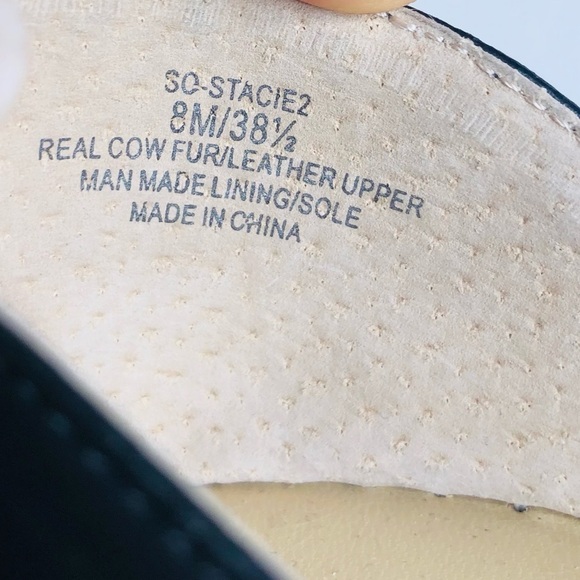 Sole Society Calf Hair Espadrille-Polka Sandals Size: 8M 38.5 - Picture 14 of 16